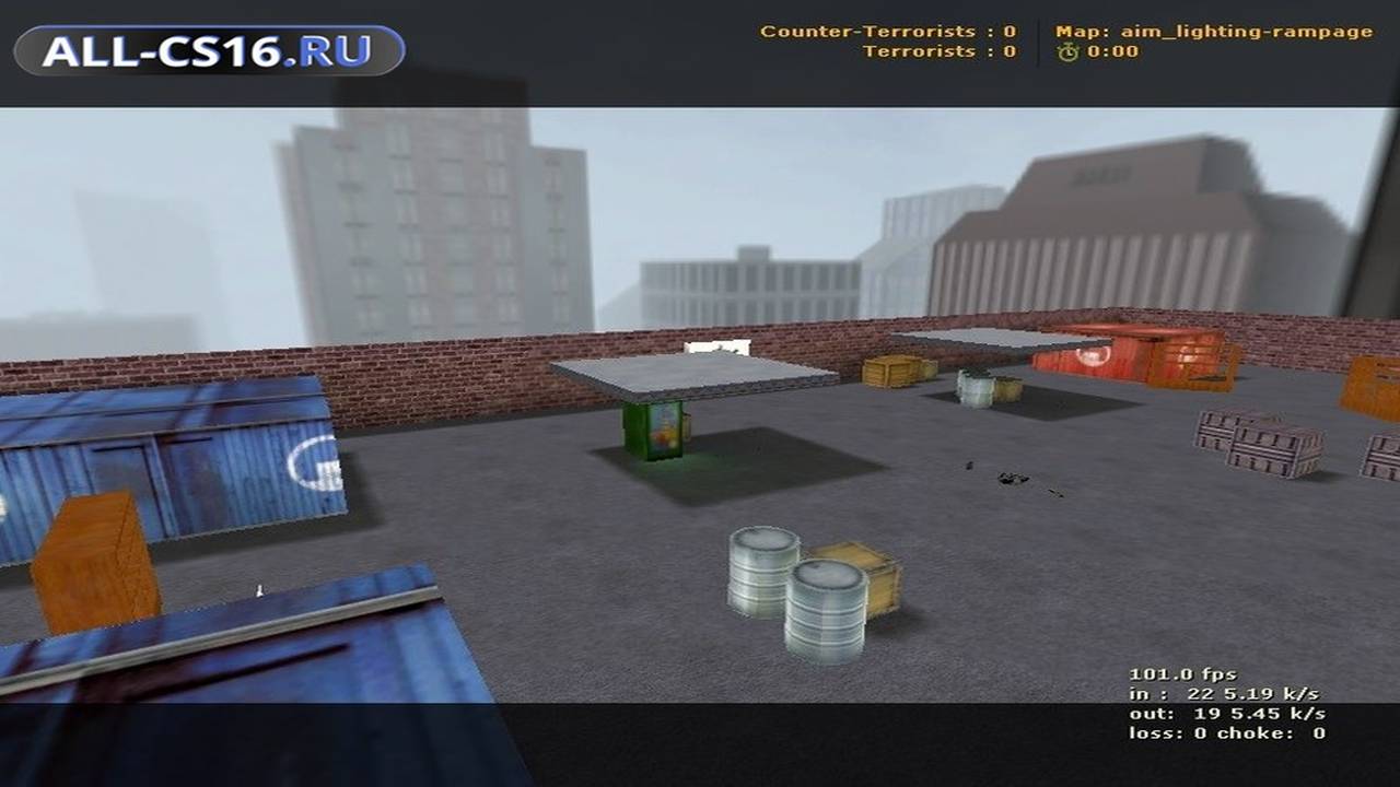 Карта «aim_lighting-rampage» для CS 1.6 для CS 1.6