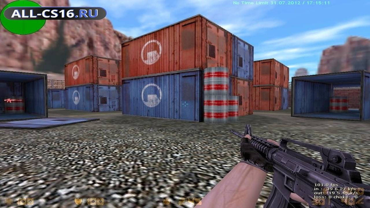 Карта «aim_m4konteyner» для CS 1.6 для CS 1.6