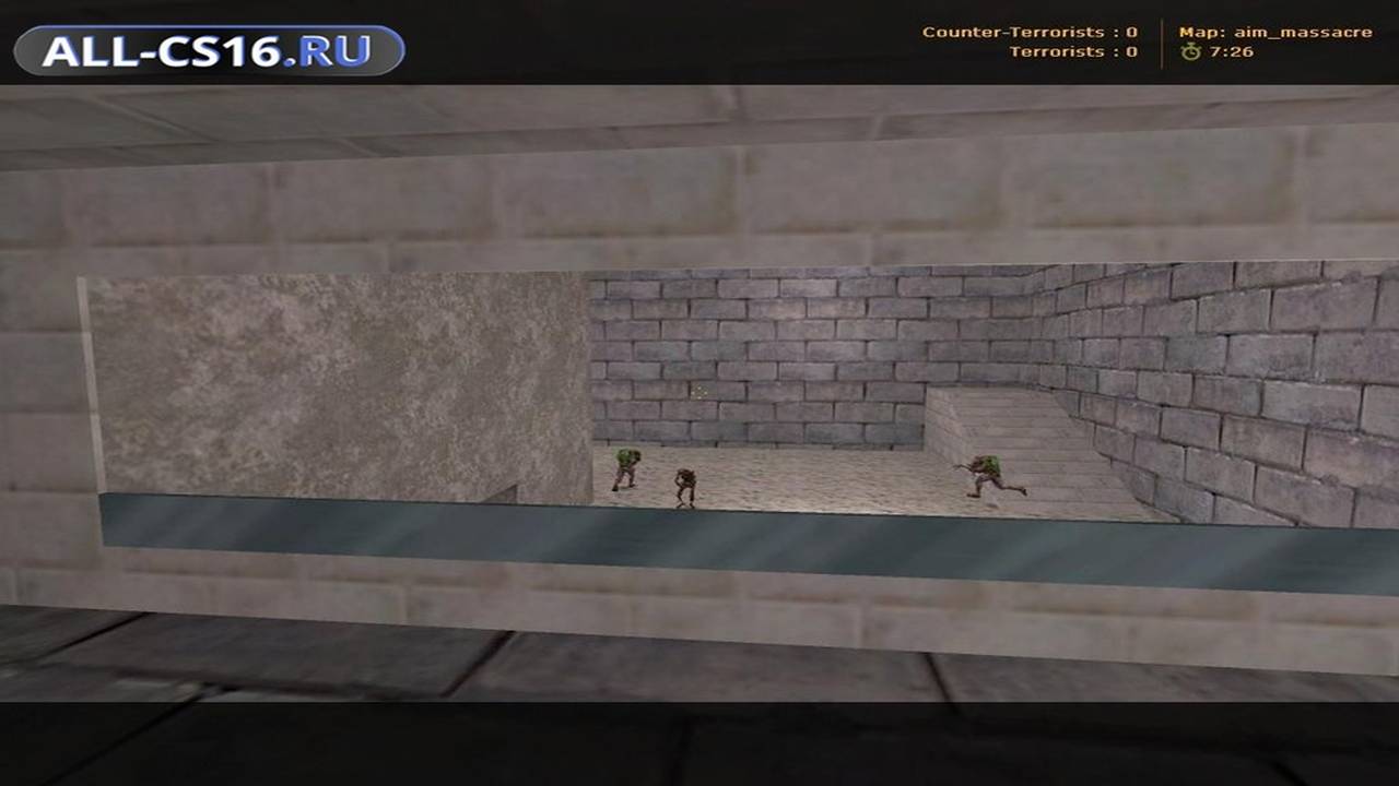 Карта «aim_massacre» для CS 1.6 для CS 1.6