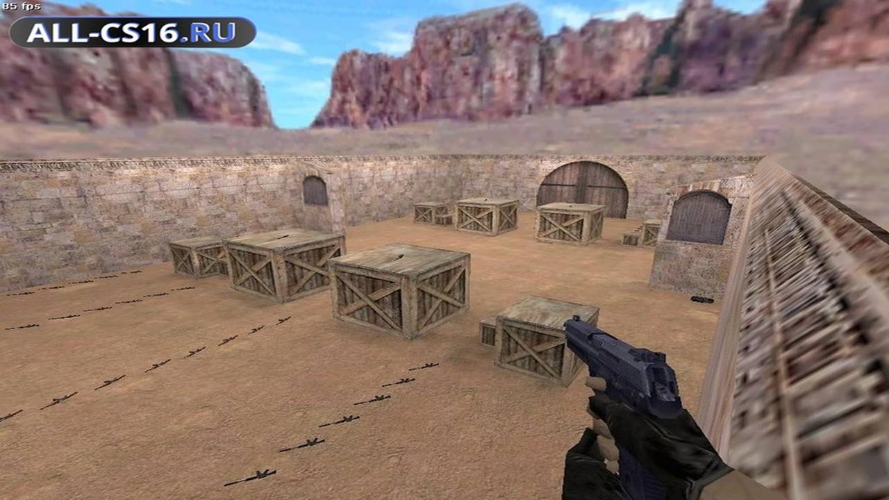 Карта «aim_miniworld_v2» для CS 1.6 для CS 1.6
