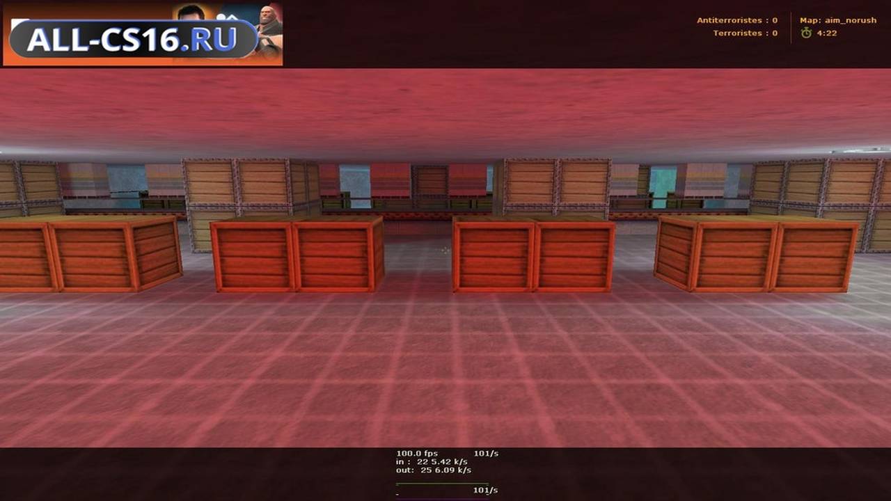 Карта «aim_norush» для CS 1.6 для CS 1.6