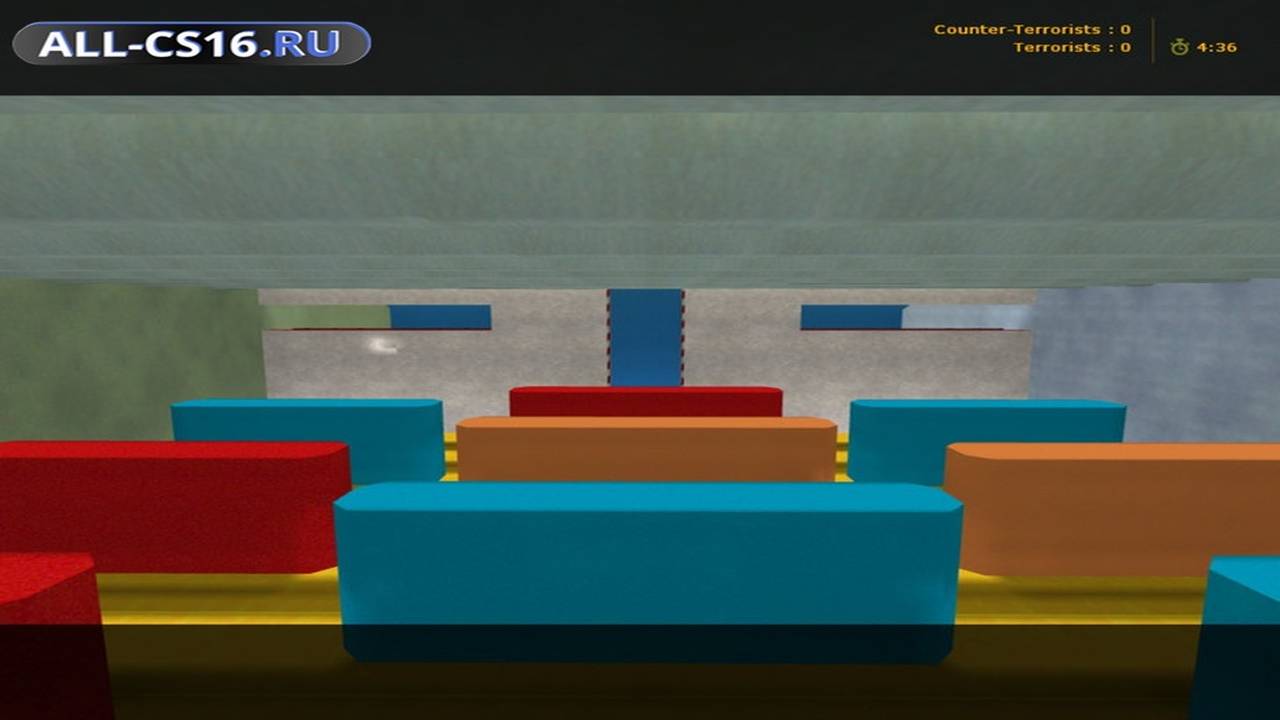 Карта «aim_obstacles» для CS 1.6 для CS 1.6