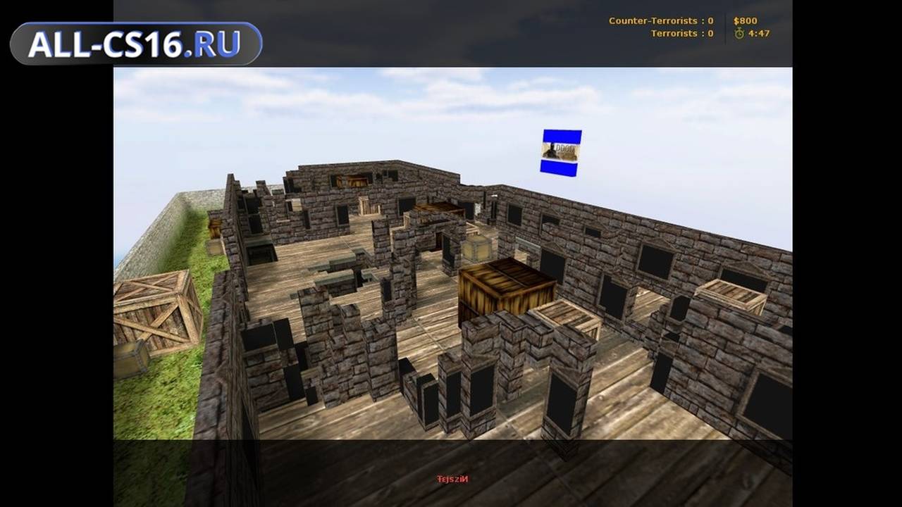 Карта «aim_oldhouse» для CS 1.6 для CS 1.6