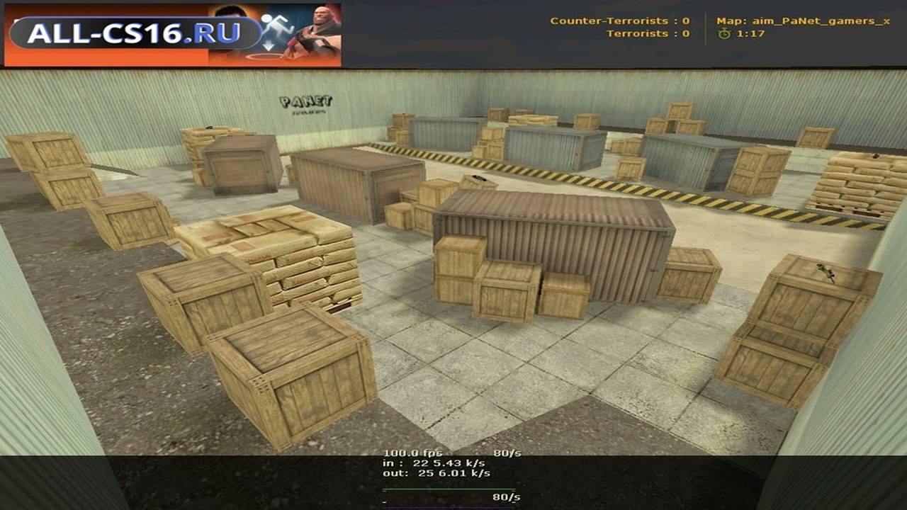 Карта «aim_panet_gamers_x» для CS 1.6 для CS 1.6