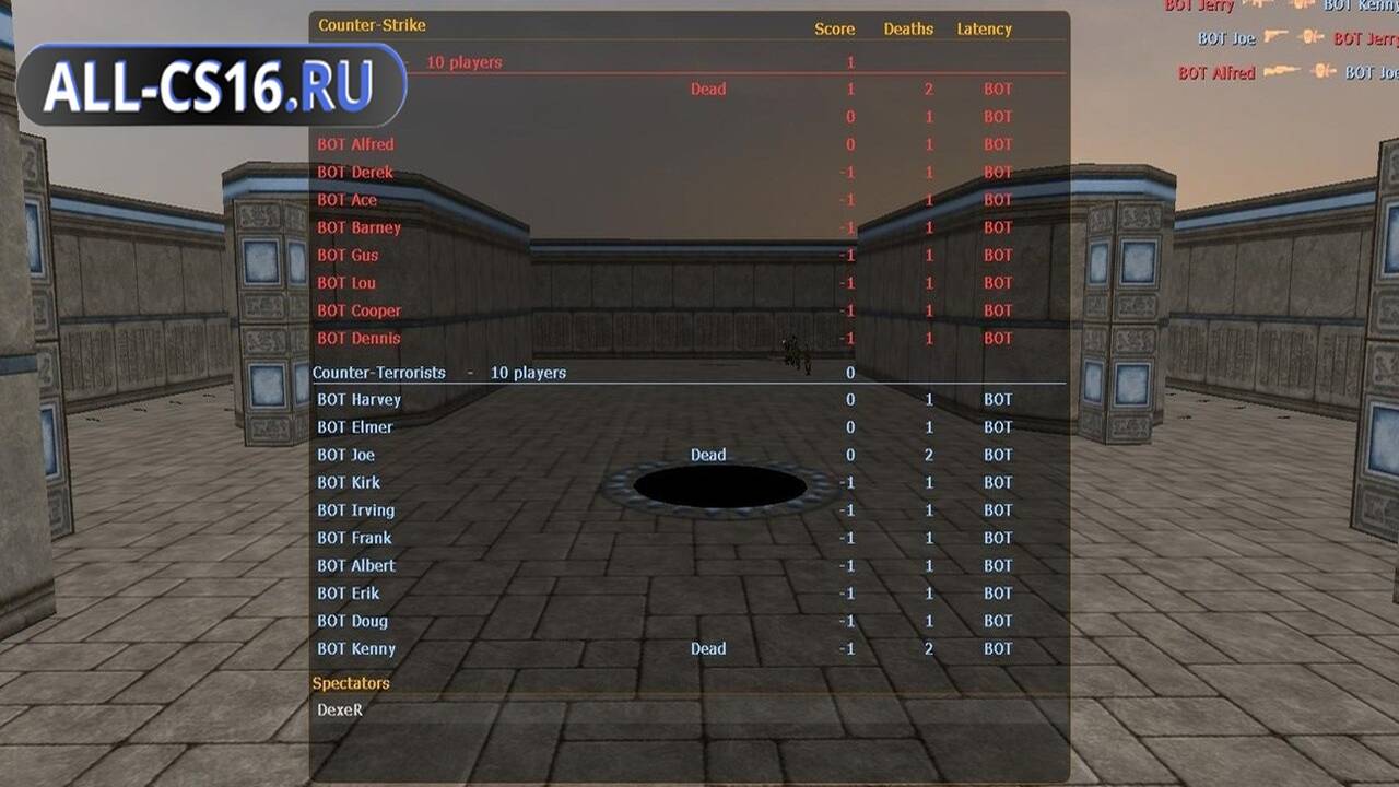 Карта «aim_pexer_temple» для CS 1.6 для CS 1.6