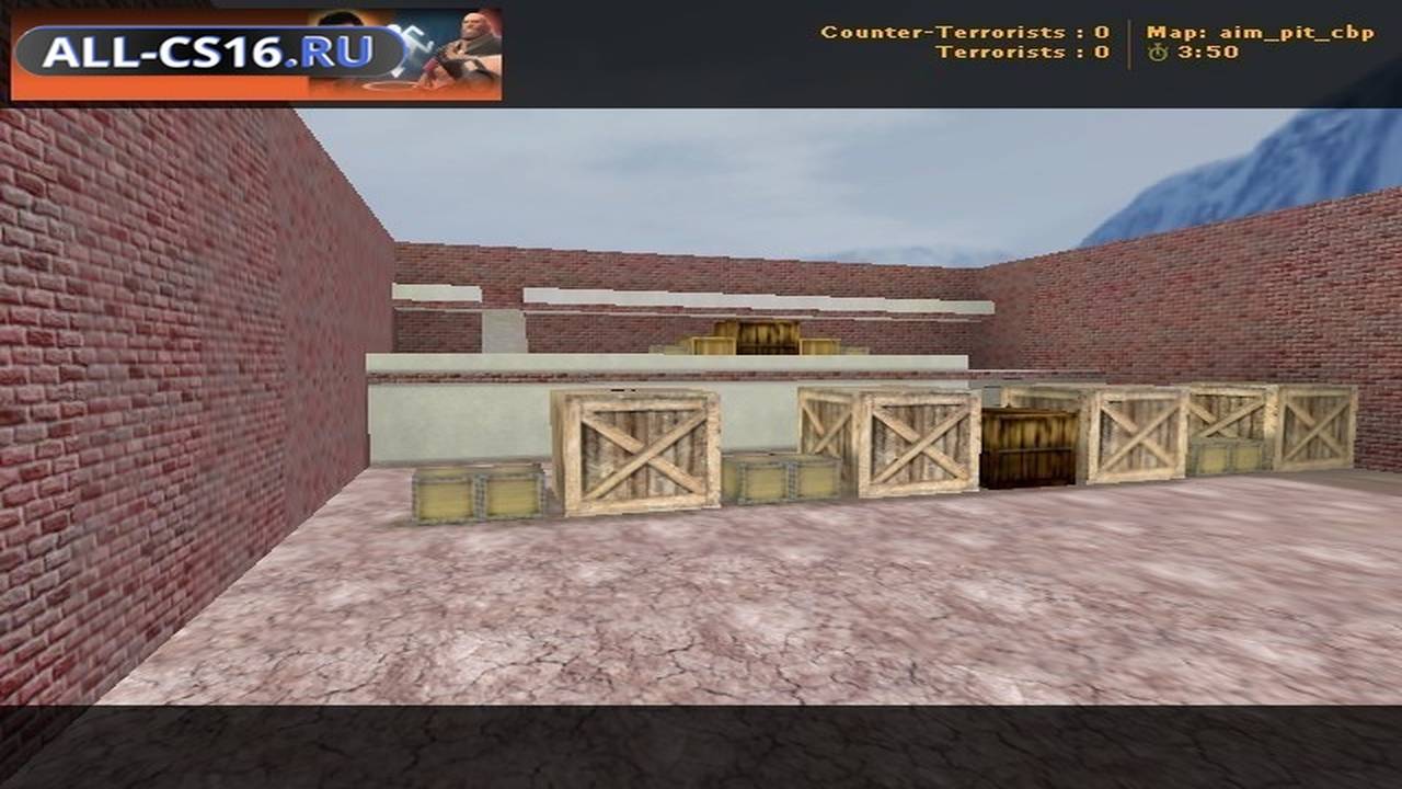Карта «aim_pit_cbp» для CS 1.6 для CS 1.6