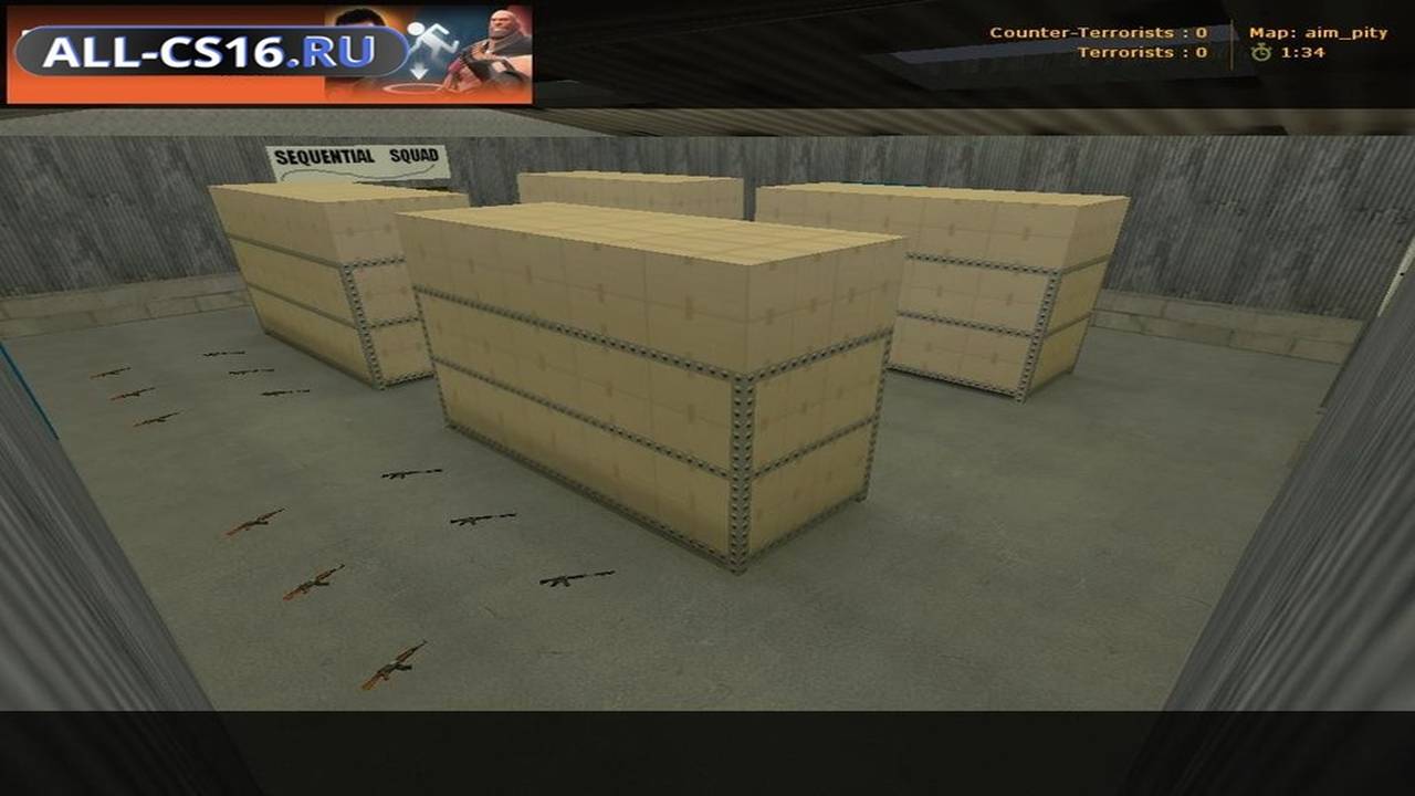 Карта «aim_pity» для CS 1.6 для CS 1.6