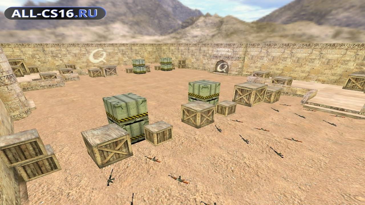 Карта «aim_qpad_2007» для CS 1.6 для CS 1.6