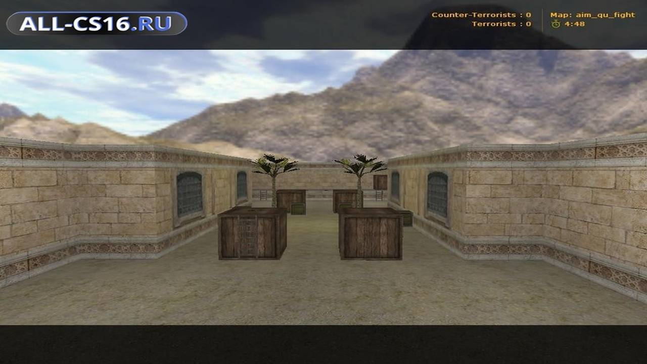 Карта «aim_qu_fight» для CS 1.6 для CS 1.6