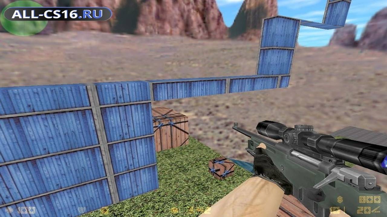 Карта «aim_race_of_life» для CS 1.6 для CS 1.6