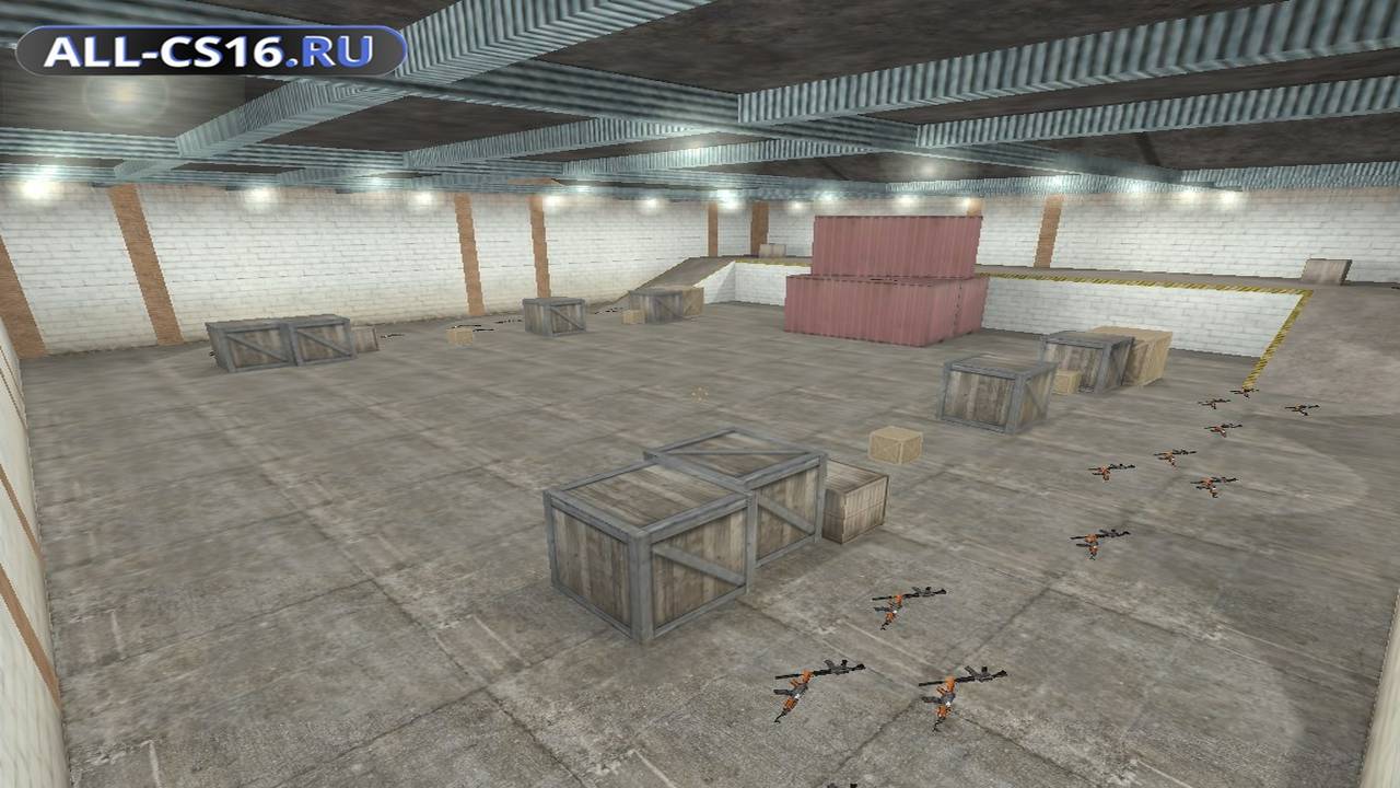 Карта «aim_redline» для CS 1.6 для CS 1.6