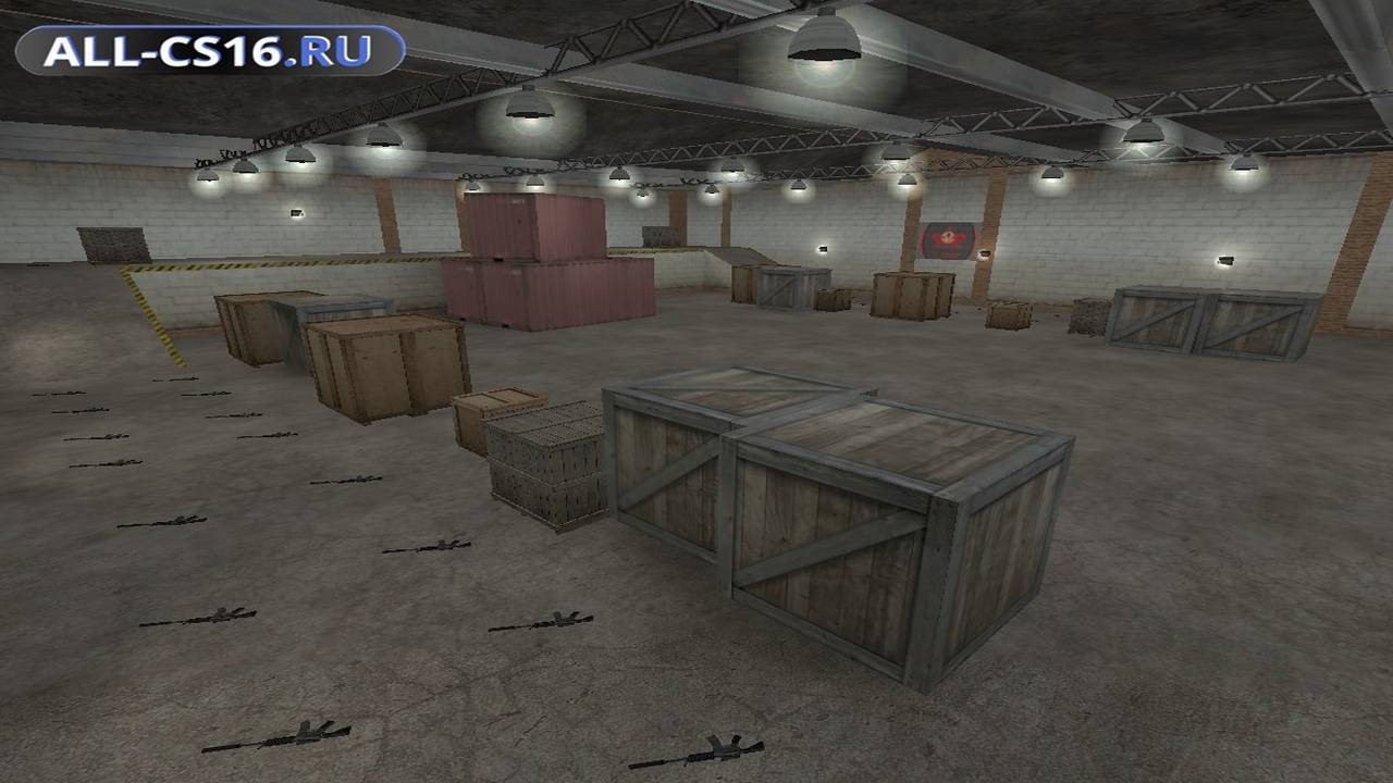 Карта «aim_redline_csgo» для CS 1.6 для CS 1.6