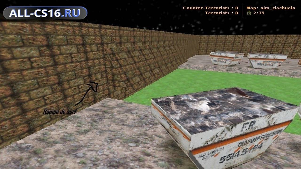 Карта «aim_riachuelo» для CS 1.6 для CS 1.6