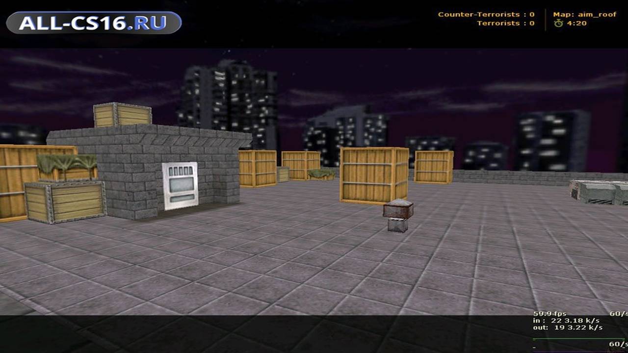 Карта «aim_roof» для CS 1.6 для CS 1.6