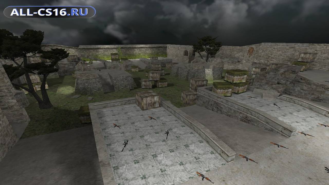 Карта «aim_ruined» для CS 1.6 для CS 1.6