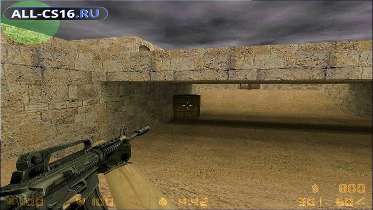 Карта «aim_sand» для CS 1.6 для CS 1.6