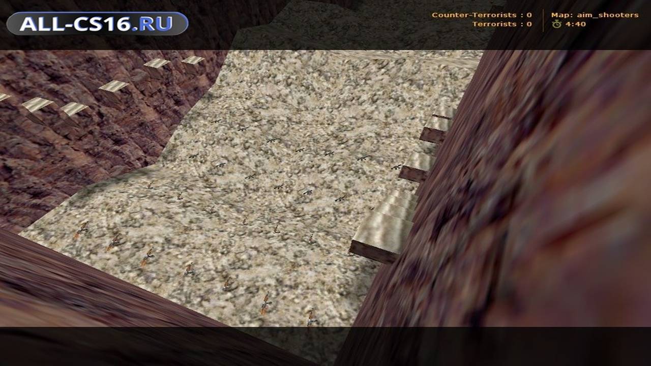 Карта «aim_shooters» для CS 1.6 для CS 1.6