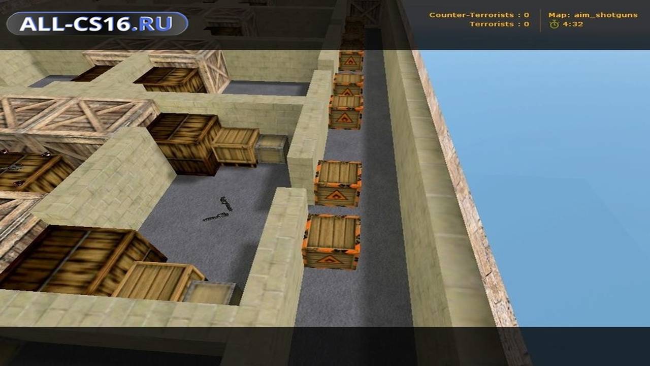 Карта «aim_shotguns» для CS 1.6 для CS 1.6