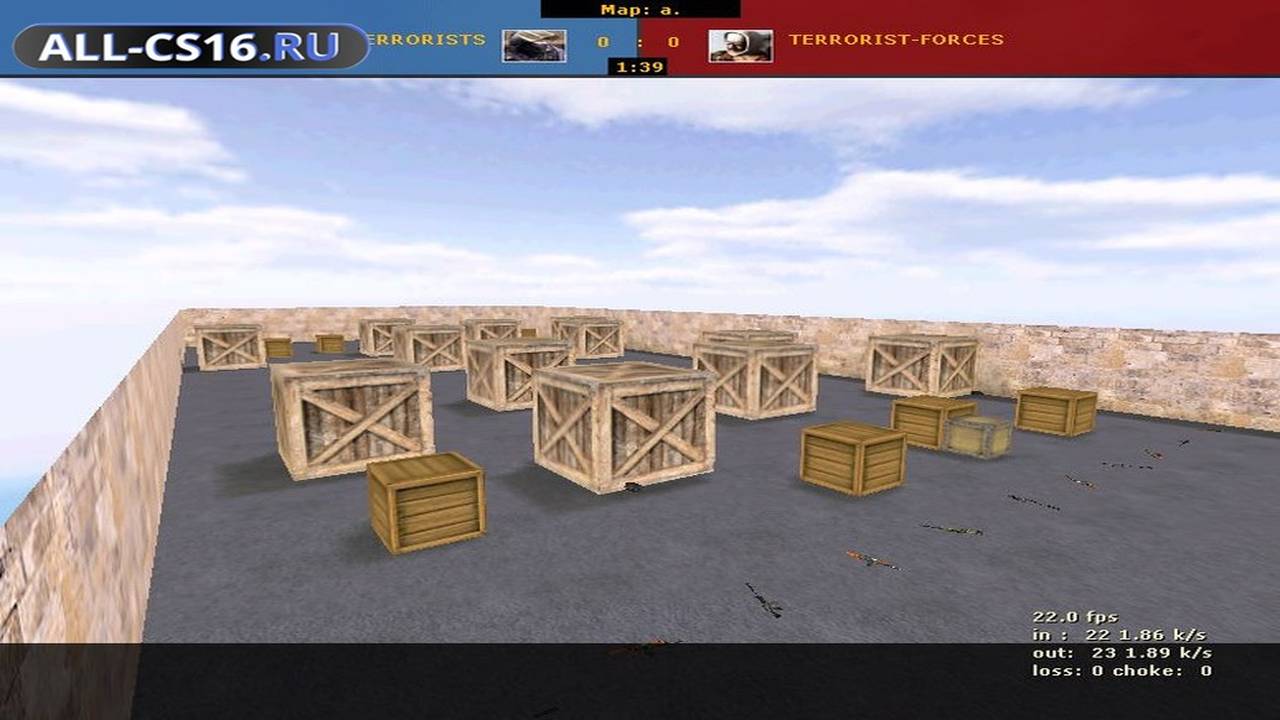 Карта «aim_small» для CS 1.6 для CS 1.6