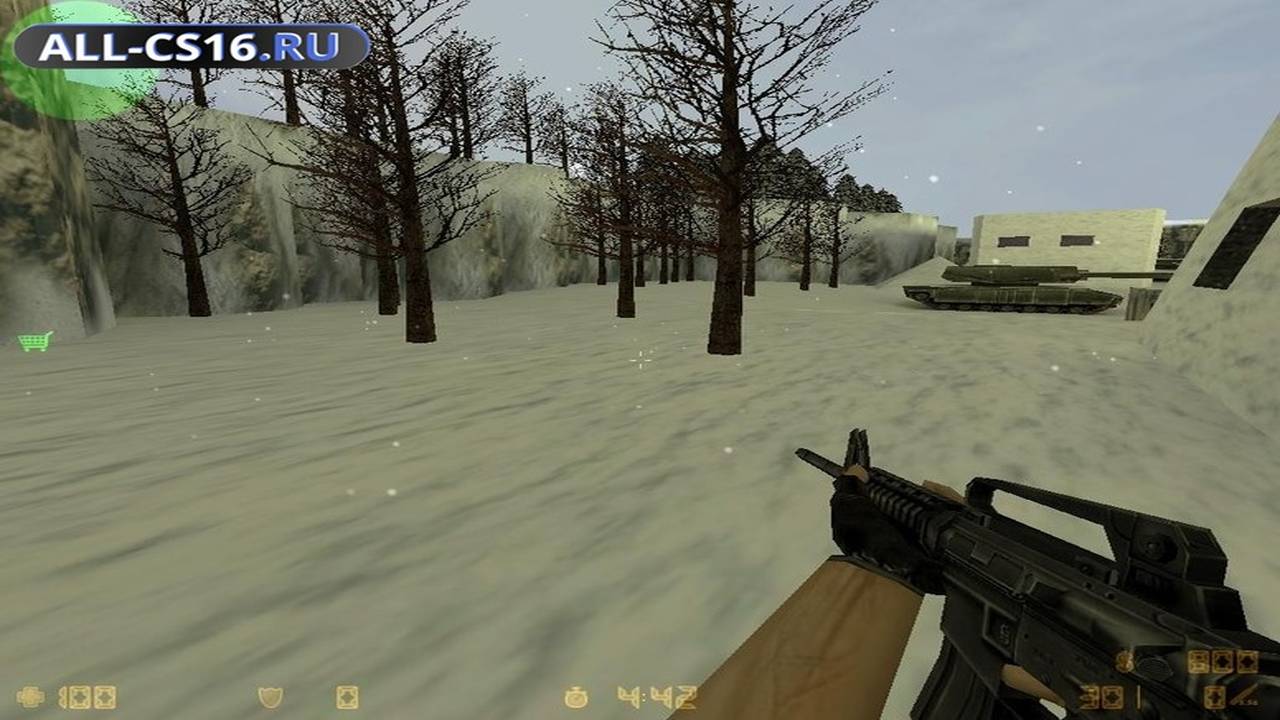 Карта «aim_snow_colt_awp» для CS 1.6 для CS 1.6