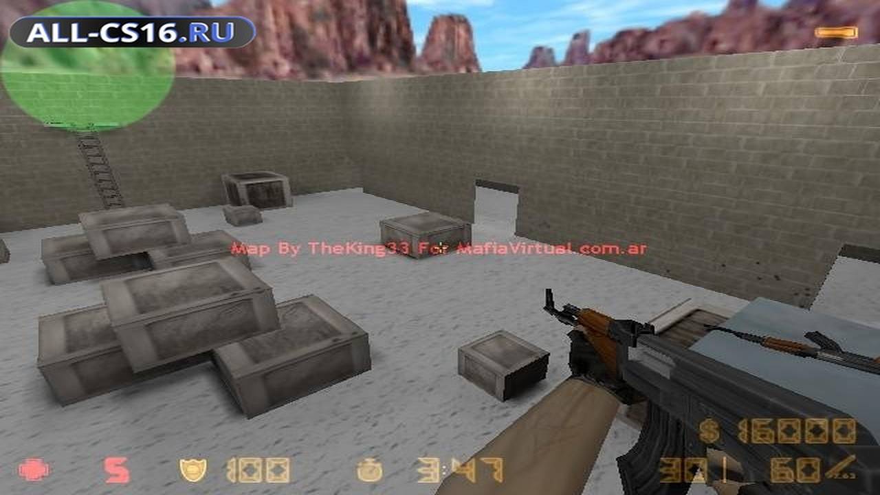 Карта «aim_snowm4a1_mv» для CS 1.6 для CS 1.6