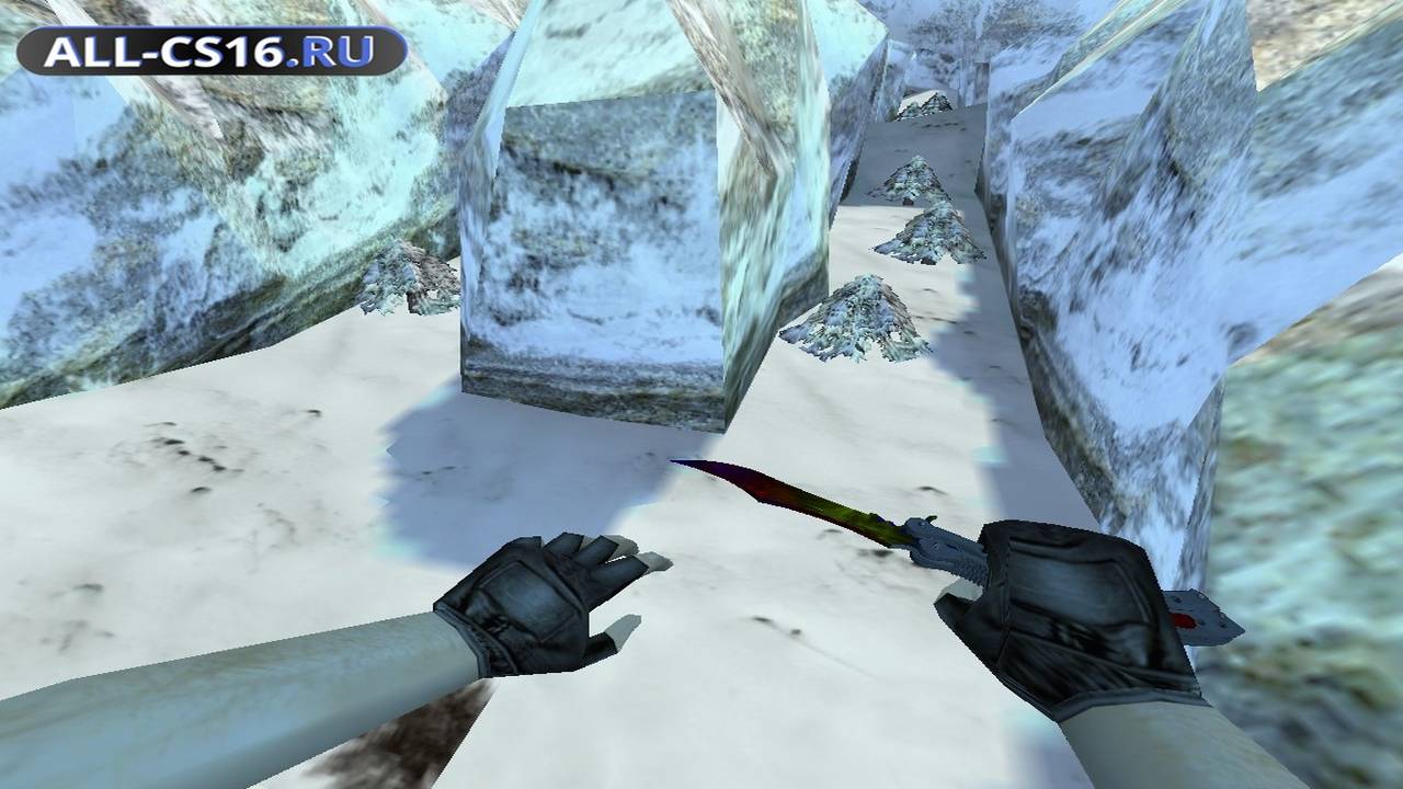 Карта «aim_snowrocks» для CS 1.6 для CS 1.6
