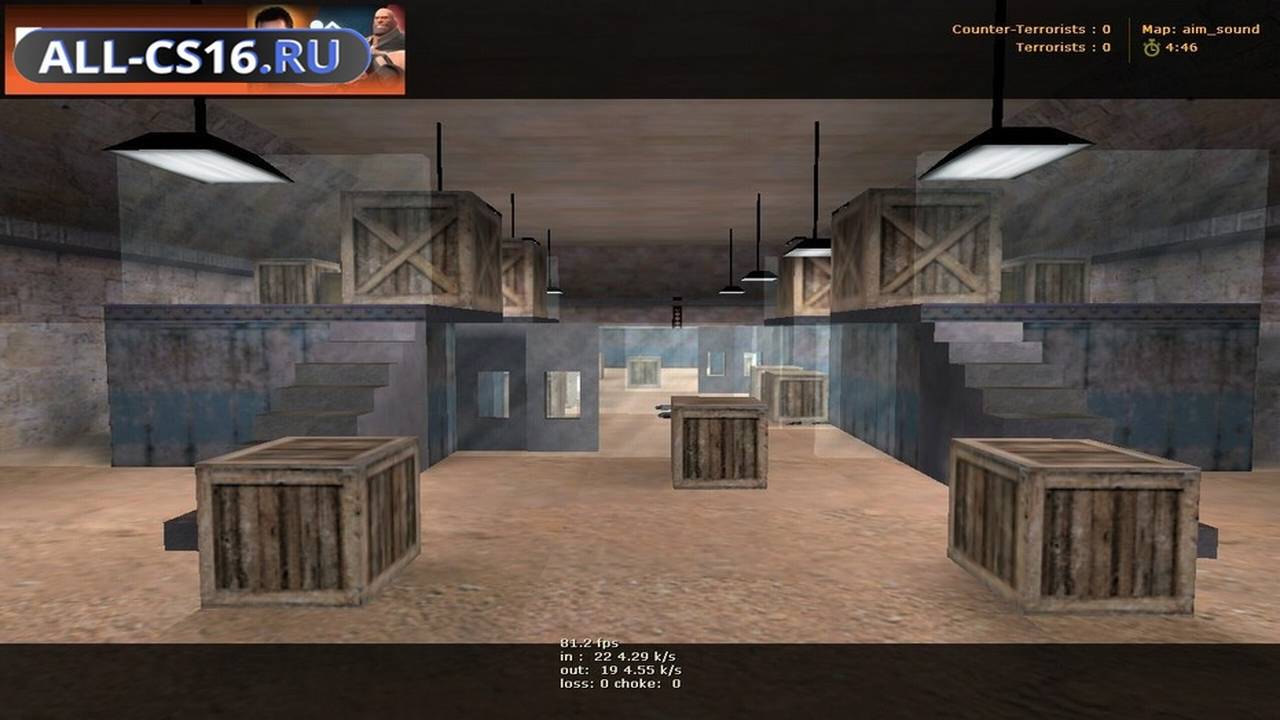 Карта «aim_sound» для CS 1.6 для CS 1.6