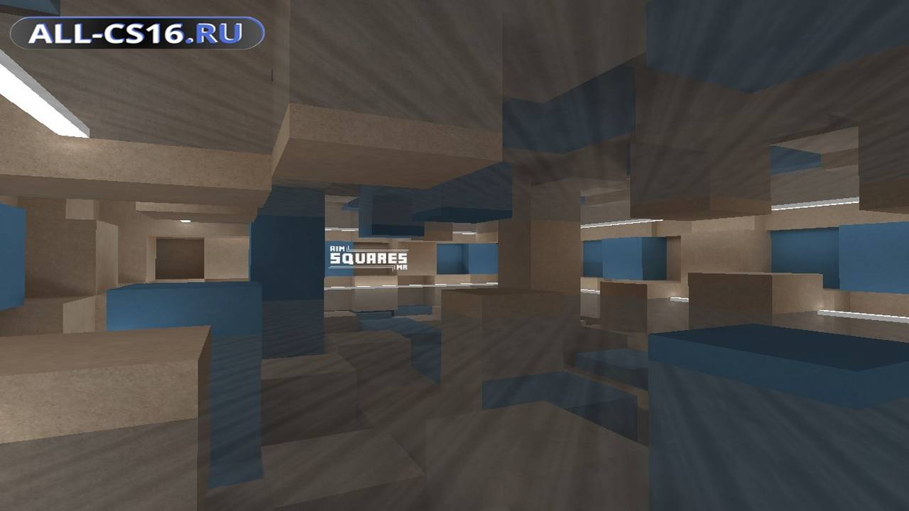 Карта «aim_squares_mr» для CS 1.6 для CS 1.6
