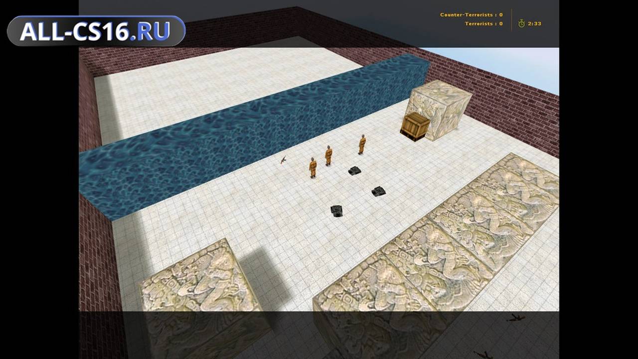 Карта «aim_steam100tb_map» для CS 1.6 для CS 1.6