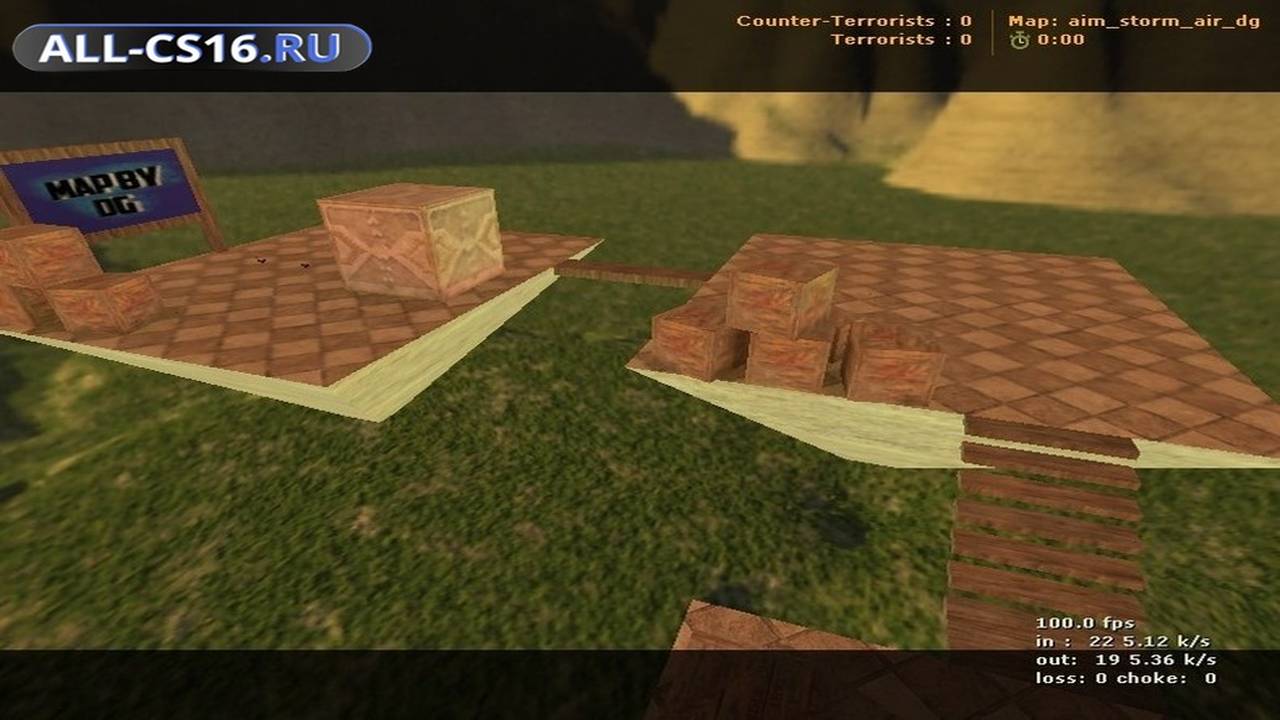 Карта «aim_storm_air_dg» для CS 1.6 для CS 1.6