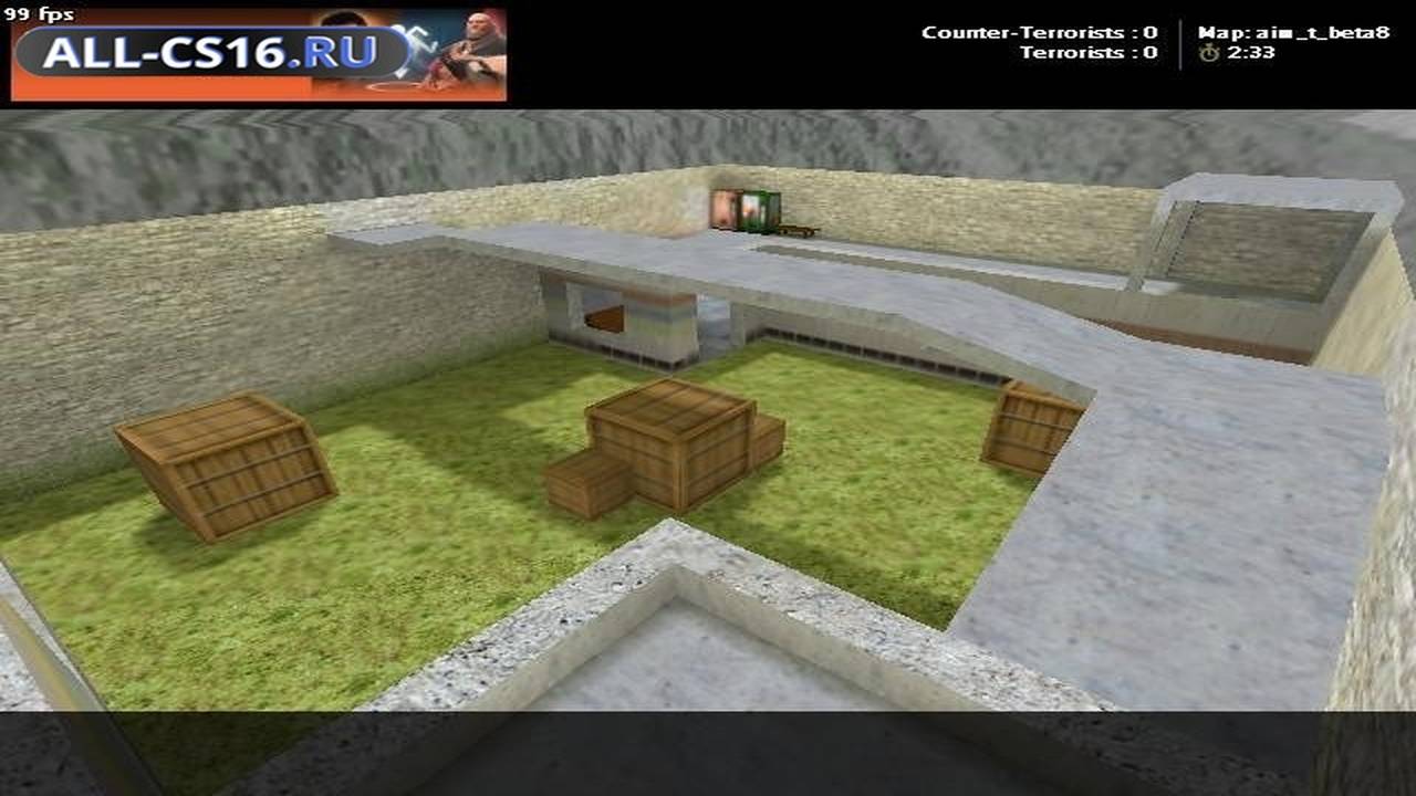 Карта «aim_t_deagle» для CS 1.6 для CS 1.6