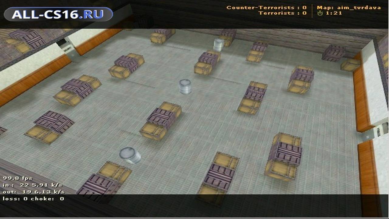 Карта «aim_tvrdava» для CS 1.6 для CS 1.6