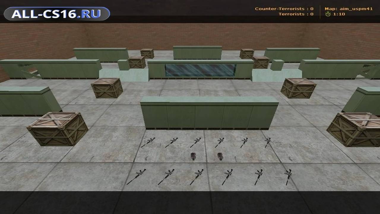 Карта «aim_uspm41» для CS 1.6 для CS 1.6