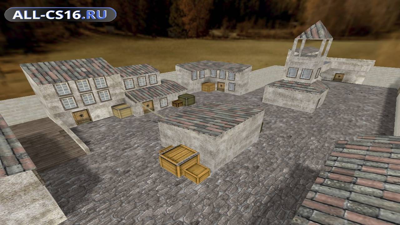 Карта «aim_village» для CS 1.6 для CS 1.6