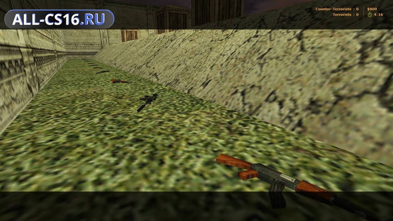 Карта «aim_war2» для CS 1.6 для CS 1.6