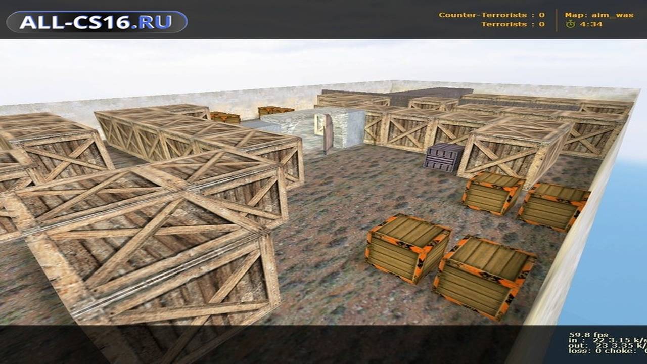 Карта «aim_was» для CS 1.6 для CS 1.6
