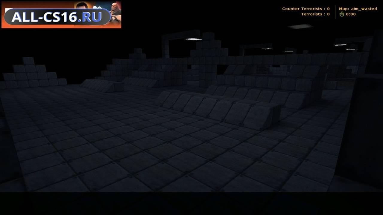 Карта «aim_wasted» для CS 1.6 для CS 1.6