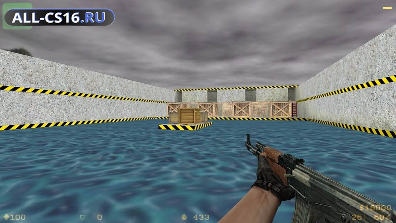 Карта «aim_waterplace» для CS 1.6 для CS 1.6