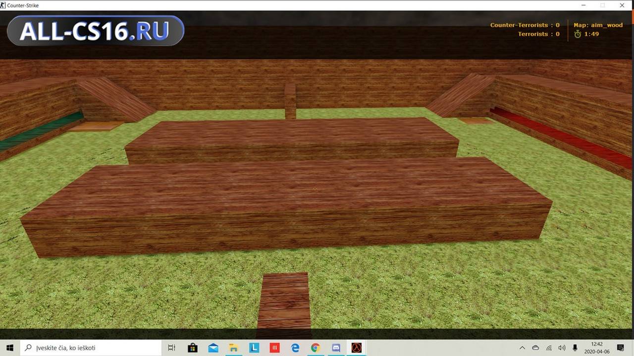 Карта «aim_wood» для CS 1.6 для CS 1.6