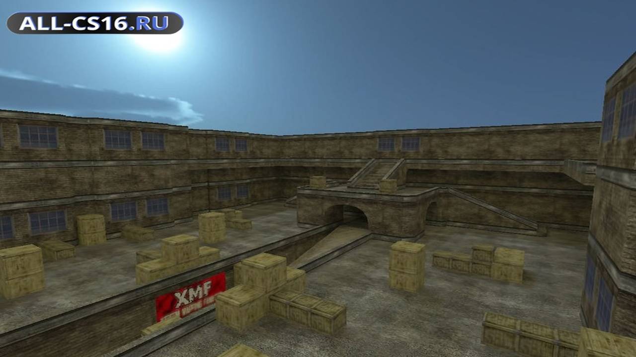 Карта «aim_xmf_night» для CS 1.6 для CS 1.6