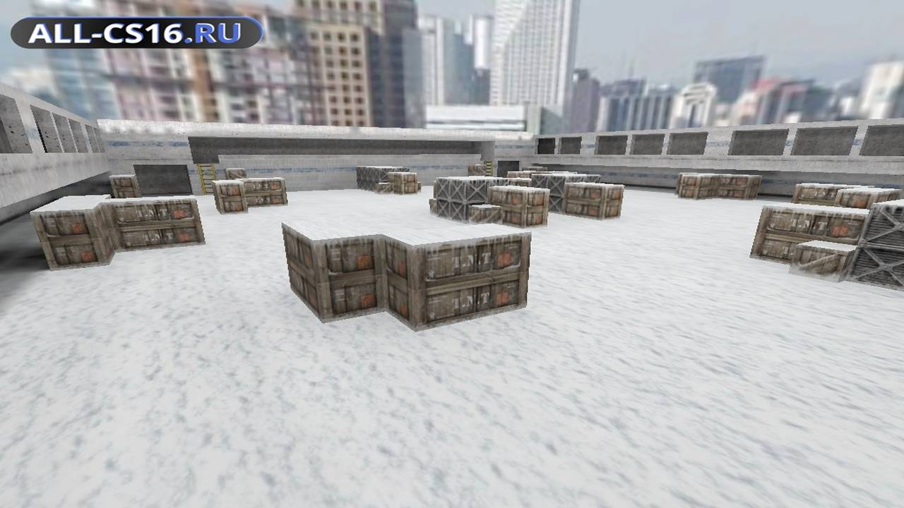 Карта «aim_zima_na_poskote» для CS 1.6 для CS 1.6