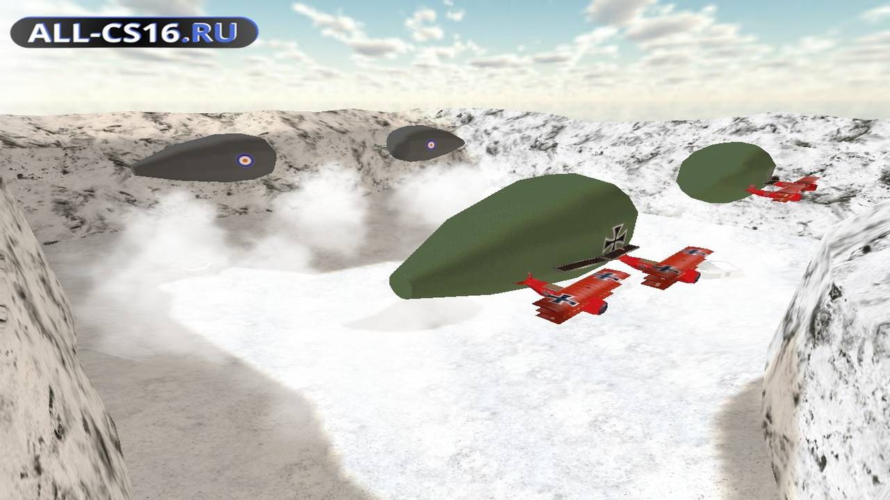 Карта «air_ww1_beta01» для CS 1.6 для CS 1.6