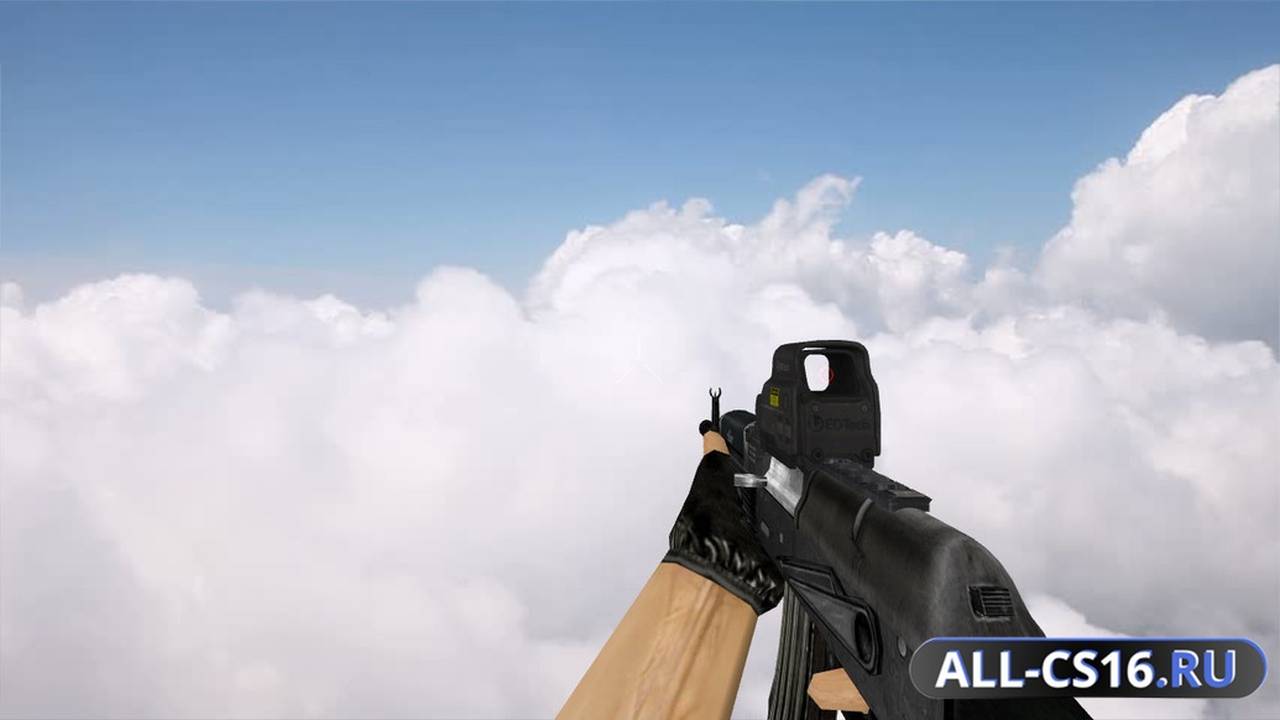 Модель оружия для CS 1.6 - AK-47 AK-103 Eotech EXPS3