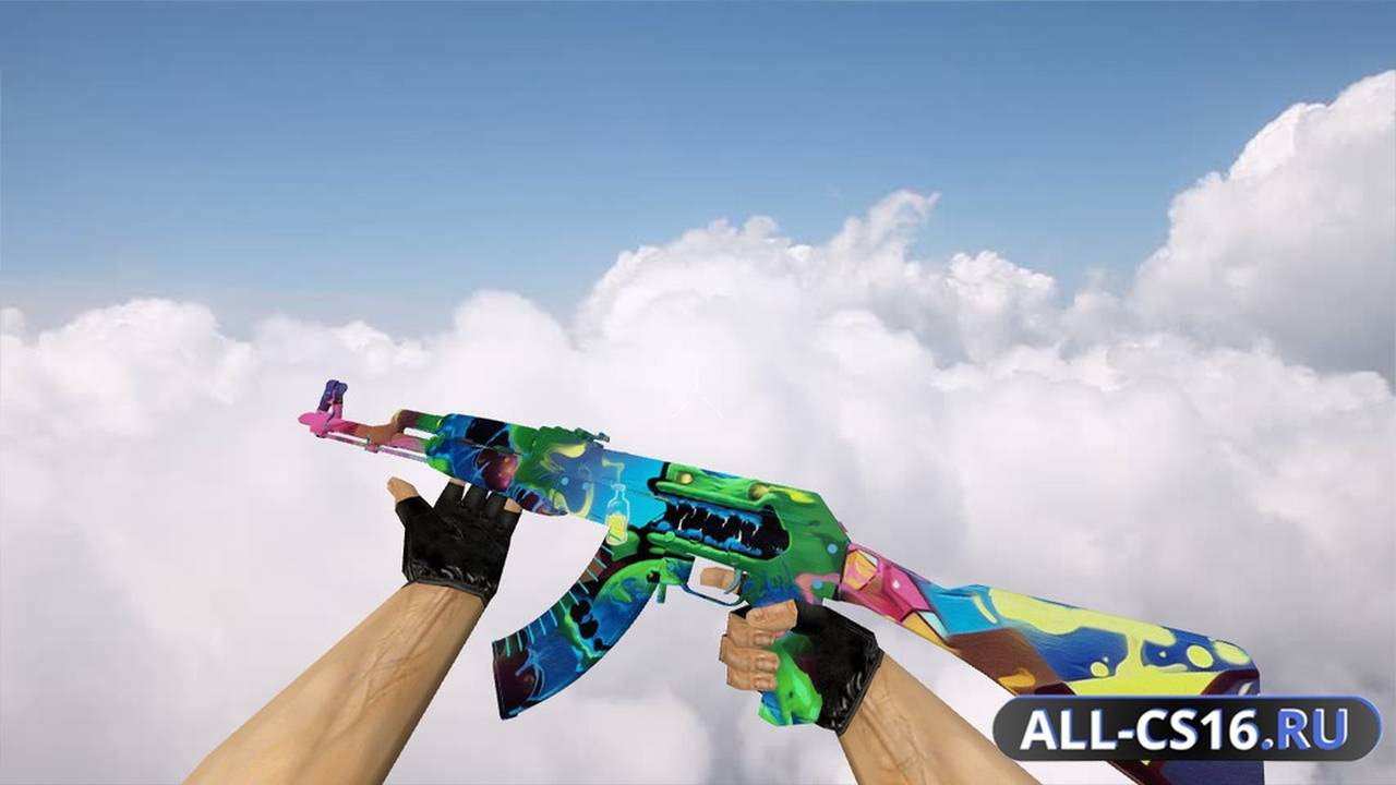 Модель оружия для CS 1.6 - AK-47 AK-47 Acid