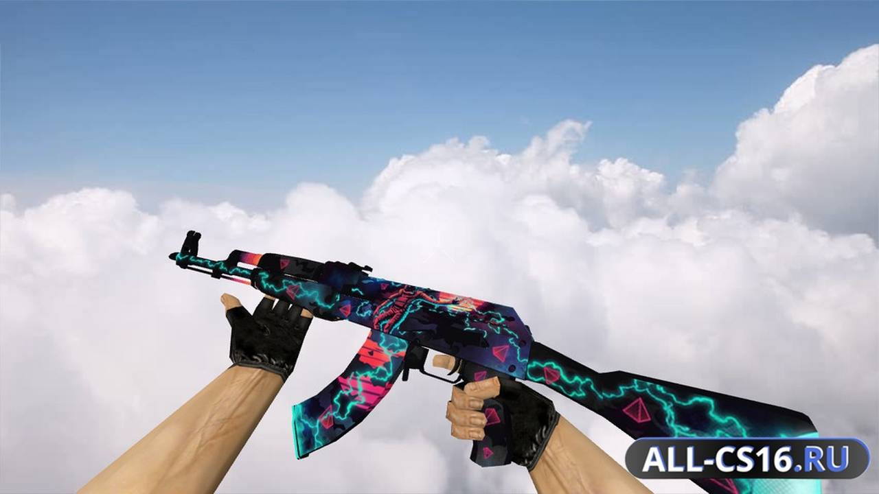 Модель оружия для CS 1.6 - AK-47 AK-47 Astronaut