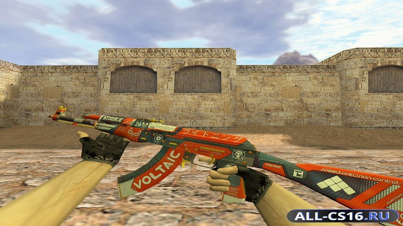 Модель оружия для CS 1.6 - AK-47 АК-47 Кровавый спорт