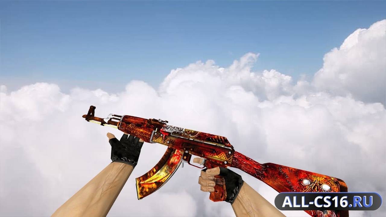 Модель оружия для CS 1.6 - AK-47 AK-47 Cannibal