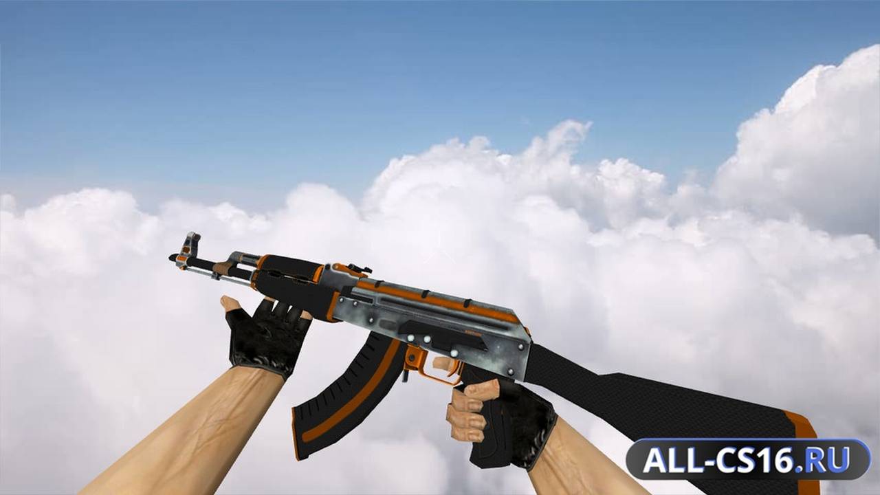 Модель оружия для CS 1.6 - AK-47 AK-47 Carbon Edition