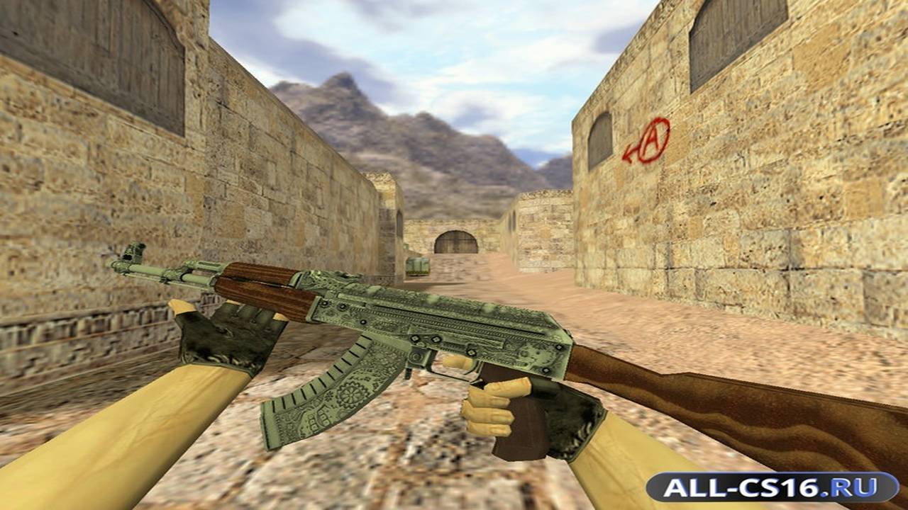 Модель оружия для CS 1.6 - AK-47 АК-47 Картель