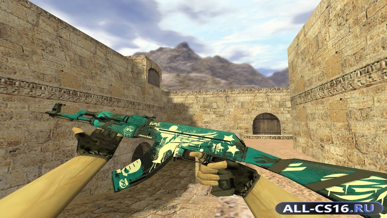 Модель оружия для CS 1.6 - AK-47 АК-47 Крылья спецназа